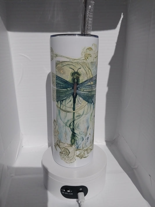 Tasse Thermique Libellule de 20 onz.