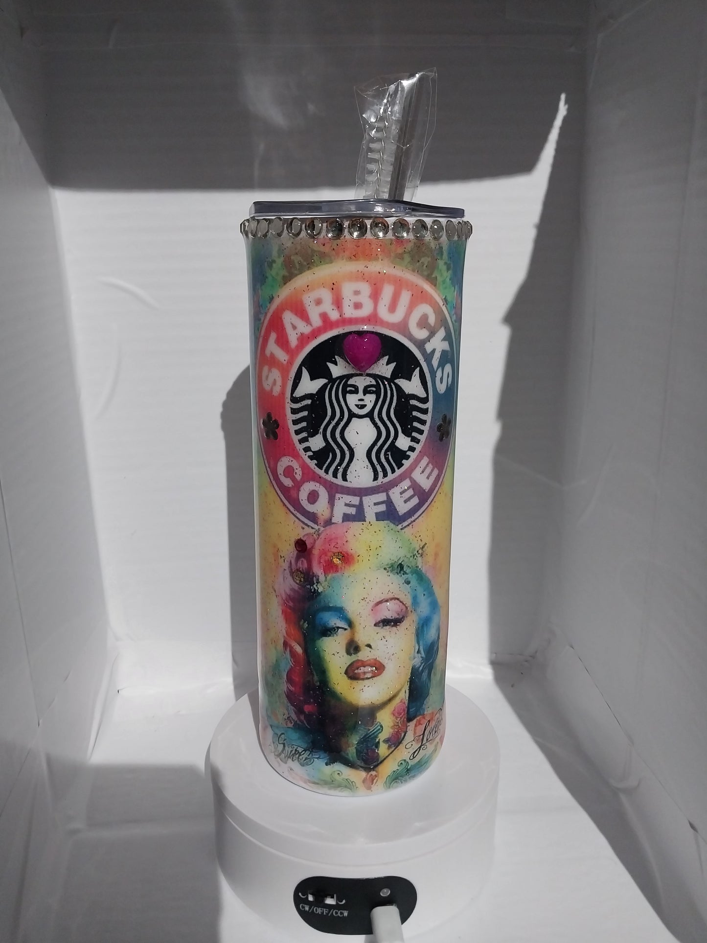 Tasse Thermique Starbuck Marilyn de 20 onz. avec Epoxy