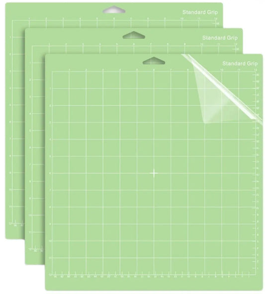 NICAPA 12X12 Standard Grip Adhesive Replacement Cutting Mat pack of 3