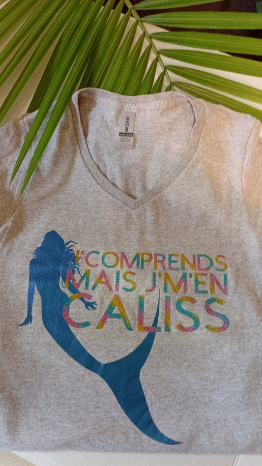 T-Shirt a manches courtes J'comprends...