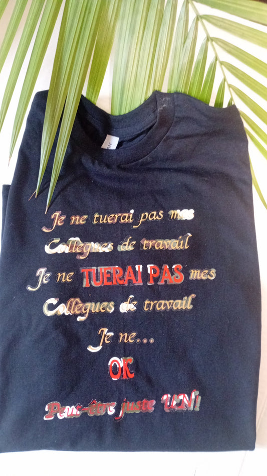 T-Shirt a manches courtes Collègue