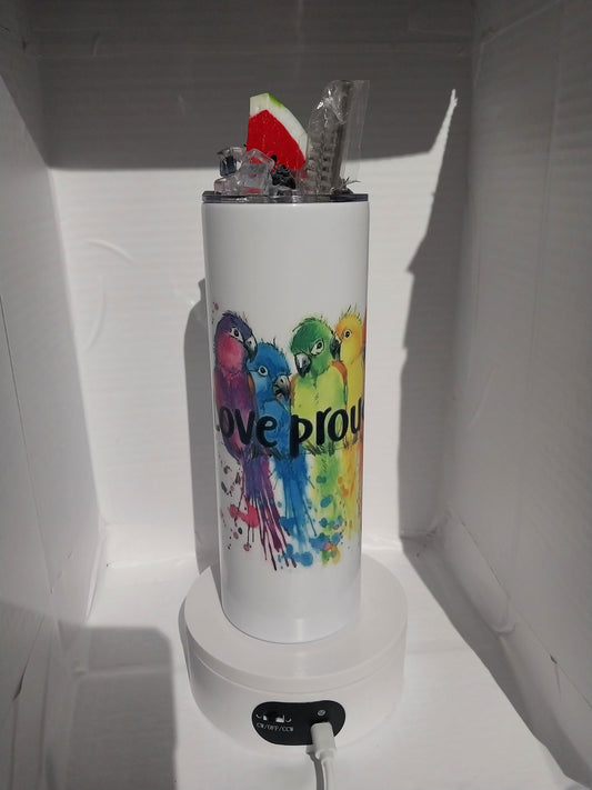 Tasse Thermique Love proudly de 20 onz.